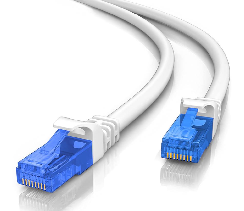 POWERTECH καλώδιο U/UTP Cat 6 CAB-N282, copper 24AWG 0.5mm, 0.5m, γκρι