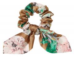 ROXXANI Λαστιχάκι μαλλιών με μικρό φιόγκο BTHU-0002, φλοράλ