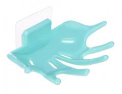 Βάση σαπουνιού BTHU-0006, πλαστική, μπλε