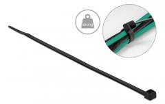 DELOCK Δεματικά καλωδίων 19559, 200x4.8mm, μαύρα, 100τμχ