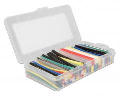 DELOCK σετ θερμοσυστελλόμενων μονωτικών για καλώδια 20736, 2:1, 196τμχ