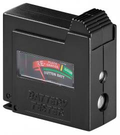 GOOBAY battery tester 54020, για AAA/AA/C/D/9V/N, μαύρο