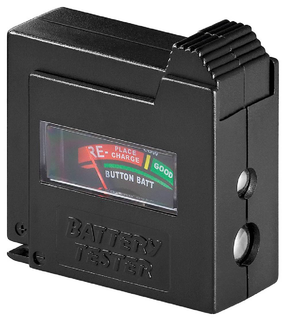 GOOBAY battery tester 54020, για AAA/AA/C/D/9V/N, μαύρο