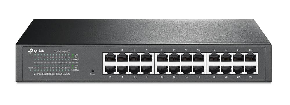 TP-LINK Easy Smart Switch TL-SG1024DE, 24-port 10/100/1000Mbps, Ver 4.20