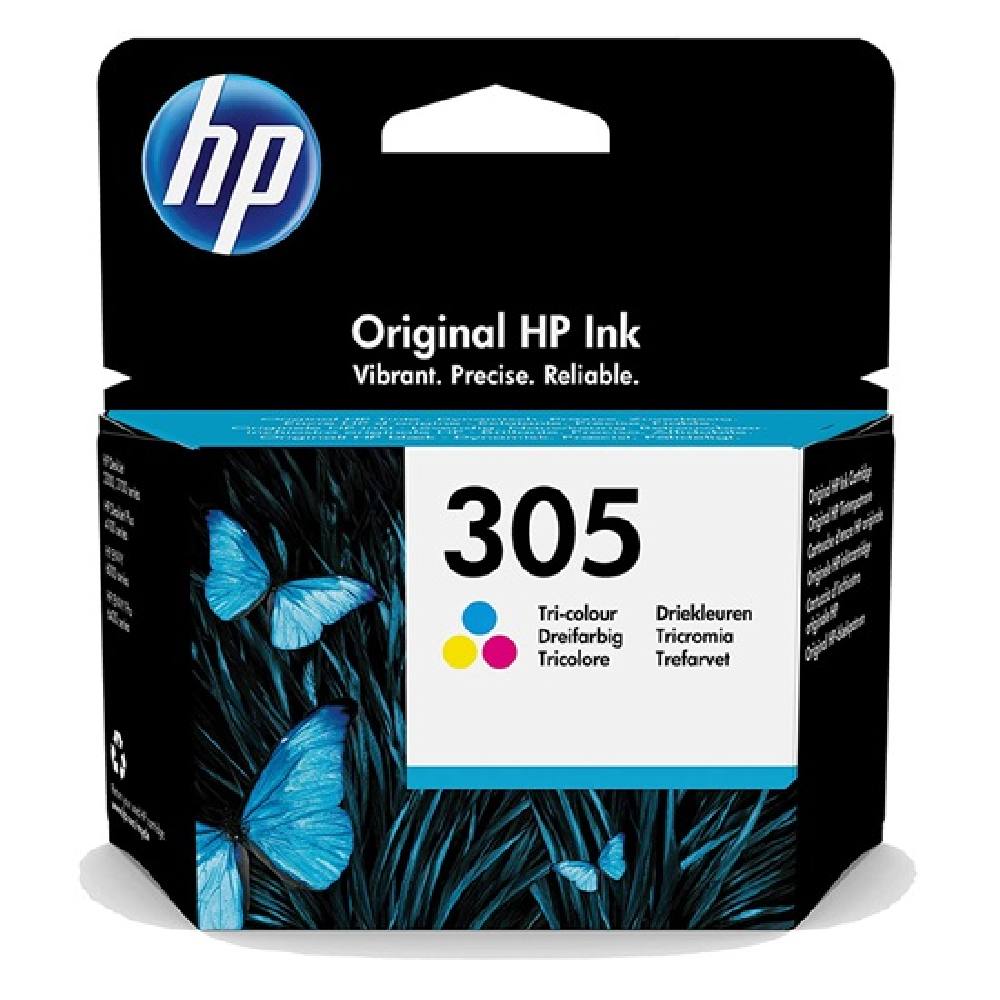 HP Μελάνι Inkjet No.305 Tri-Colour (3YM60AE)