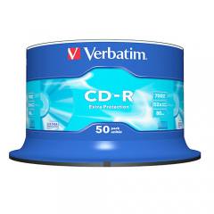 VERBATIM CD-R 50 TUB 52X80 MIN