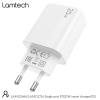 LAMTECH FAST CHARGER TYPE-C PD20W WHITE