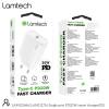 LAMTECH FAST CHARGER TYPE-C PD20W WHITE