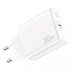 LAMTECH FAST CHARGER TYPE-C PD30W WHITE