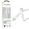 LAMTECH HQ UNBREAKABLE CABLE TYPE-C TO LIGHTNING WHITE 1M