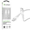 LAMTECH HQ UNBREAKABLE CABLE TYPE-C TO TYPE-C WHITE 1M
