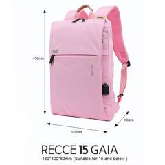 ARMAGGEDDON BACKPACK RECCE 15 GAIA FOR LAPTOP UP TO 15' PINK