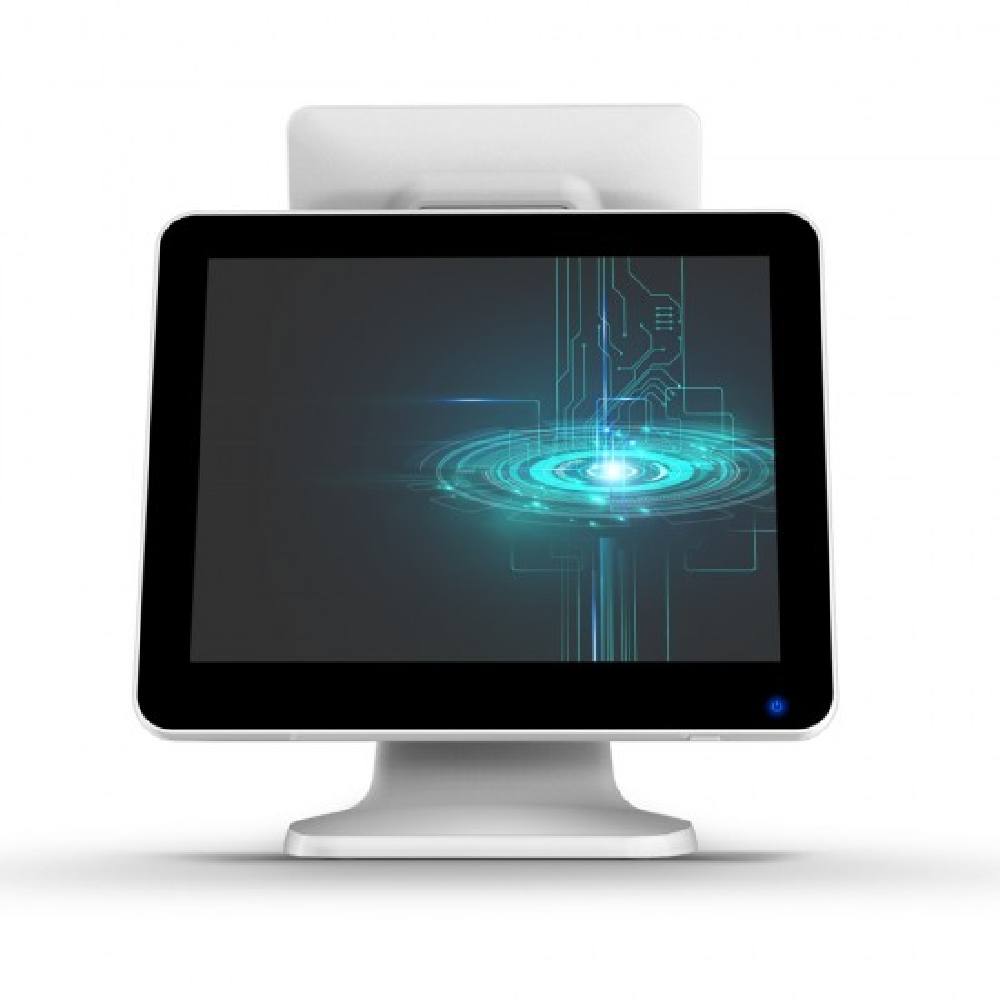 Touch POS ICS TS-201 CELERON J3455, Λευκό