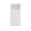 Baseus Bipow Overseas Edition Power Bank 10000mAh 20W με 2 Θύρες USB-A και Θύρα USB-C Λευκό (PPBD050502) (BASPPBD050502)