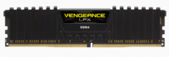 CORSAIR RAM DIMM XMS4 KIT 1x8GB CMK8GX4M1E3200C16, DDR4, 3200MHz, LATENCY 16-20-20-38, 1.35V, VENGEANCE LPX, XMP 2.0, BLACK, LTW