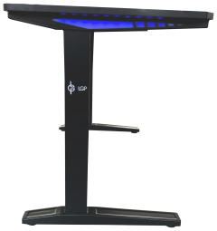 LGP GAMING TABLE WITH RGB LED EFFECTS BLACK