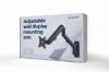 GEMBIRD ADJUSTABLE WALL DISCPLAY MOUNTING ARM UP TO 27'/7KG