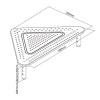 GEMBIRD ADJUSTABLE MONITOR STAND TRIANGLE