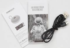 SONICGEAR SONICGO 2 BLUETOOTH 5.3 PORTABLE SPEAKER WITH MIC FM RADIO USB PLAYBACK GREY