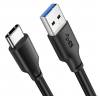 CABLETIME καλώδιο USB 3.0 σε USB Type-C C160, 5V 3A, 2m, μαύρο