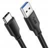 CABLETIME καλώδιο USB 3.0 σε USB Type-C C160, 5V 3A, 3m, μαύρο