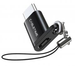 CABLETIME αντάπτορας USB Type-C σε USB Micro CMBF, μαύρος