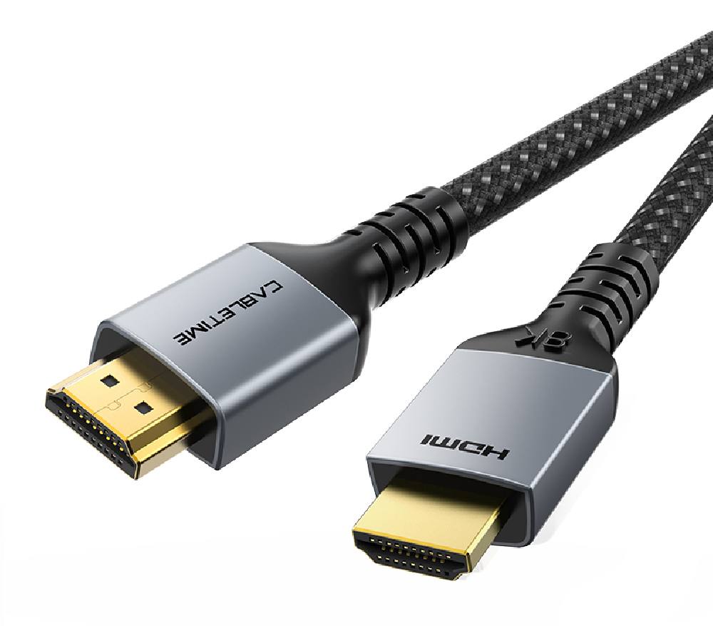 CABLETIME καλώδιο HDMI 2.1 HM8K, 28AWG, 48Gbit/s, 8K/60HZ, 1m, μαύρο
