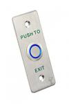 YLI ELECTRONIC χωνευτό μπουτόν PBK-814A με LED, 35 x 90mm, 3Α, ασημί