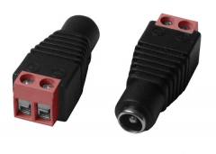 LONGSE βύσμα τροφοδοσίας DC θηλυκό LS-HCON31, σε κλέμα, 5τμχ