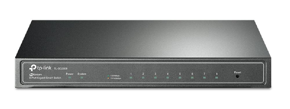 TP-LINK JetStream smart switch TL-SG2008, 8-Port Gigabit, Ver. 3.0