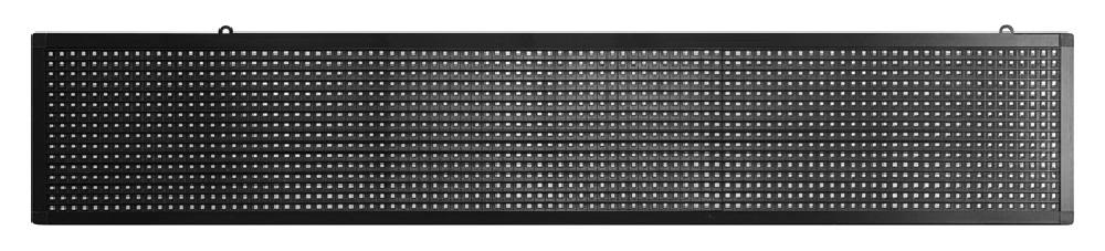 Πινακίδα LED κυλιόμενων μηνυμάτων LED169041, WiFi 169x41cm IP65, κόκκινο