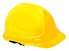 LAHTI PRO κράνος εργασίας L1040205, HDPE, EN 397, CAT. II, κίτρινο