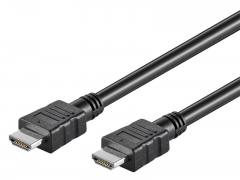 GOOBAY καλώδιο HDMI με Ethernet 58443, HDR, 10.2 Gbit/s, 4K, 5m, μαύρο