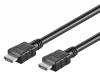 GOOBAY καλώδιο HDMI με Ethernet 58444, HDR, 10.2 Gbit/s, 4K, 7.5m, μαύρο