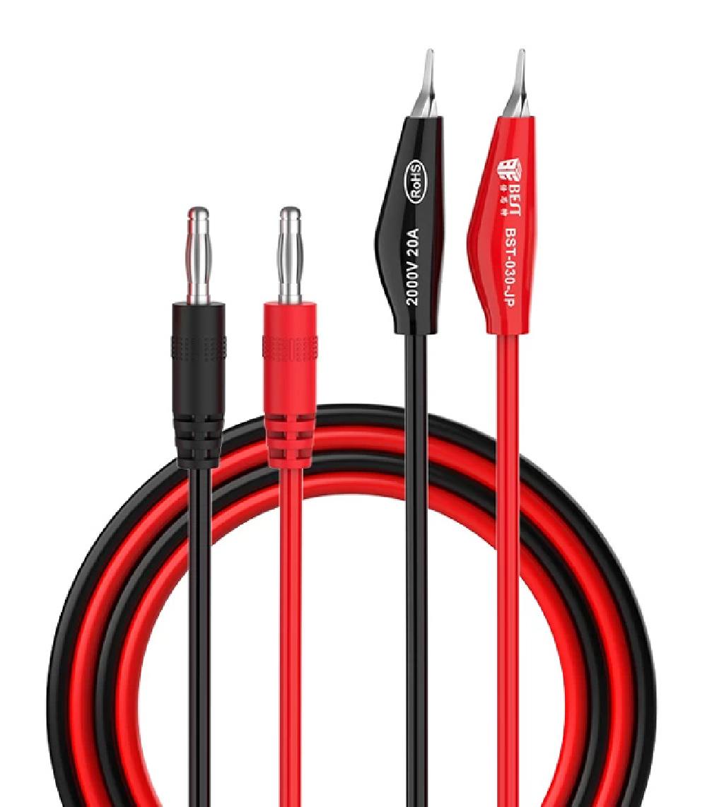 BEST ακροδέκτες πολυμέτρου BST-030-JP, 104cm, 2000V/20A