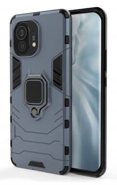 POWERTECH Θήκη Ring Armor MOB-1712 για Xiaomi Mi 11, μπλε