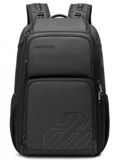 ARCTIC HUNTER τσάντα πλάτης B00461 με θήκη laptop 15.6", μαύρη