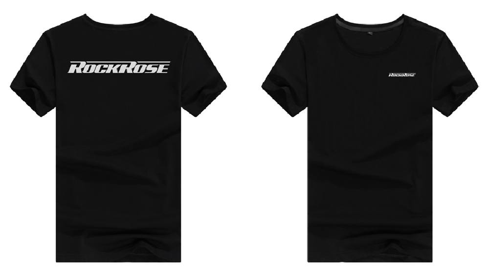 ROCKROSE t-shirt RMS01, μαύρο, 2XL
