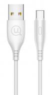 USAMS καλώδιο USB-C σε USB US-SJ267, 2A, 1m, λευκό
