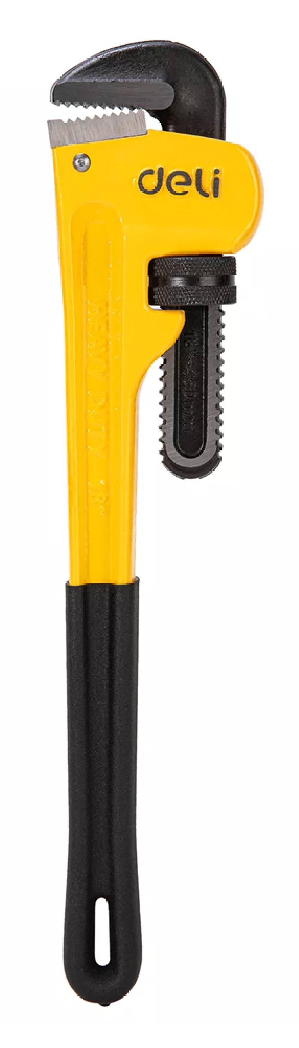 DELI κάβουρας υδραυλικού DL2518, 18"/450mm, 0-60mm, κίτρινο