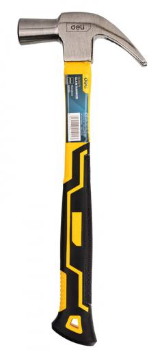 DELI σφυρί προκοβγάλτης DL5027Y με αντιολισθητική λαβή Fiberglass, 27mm