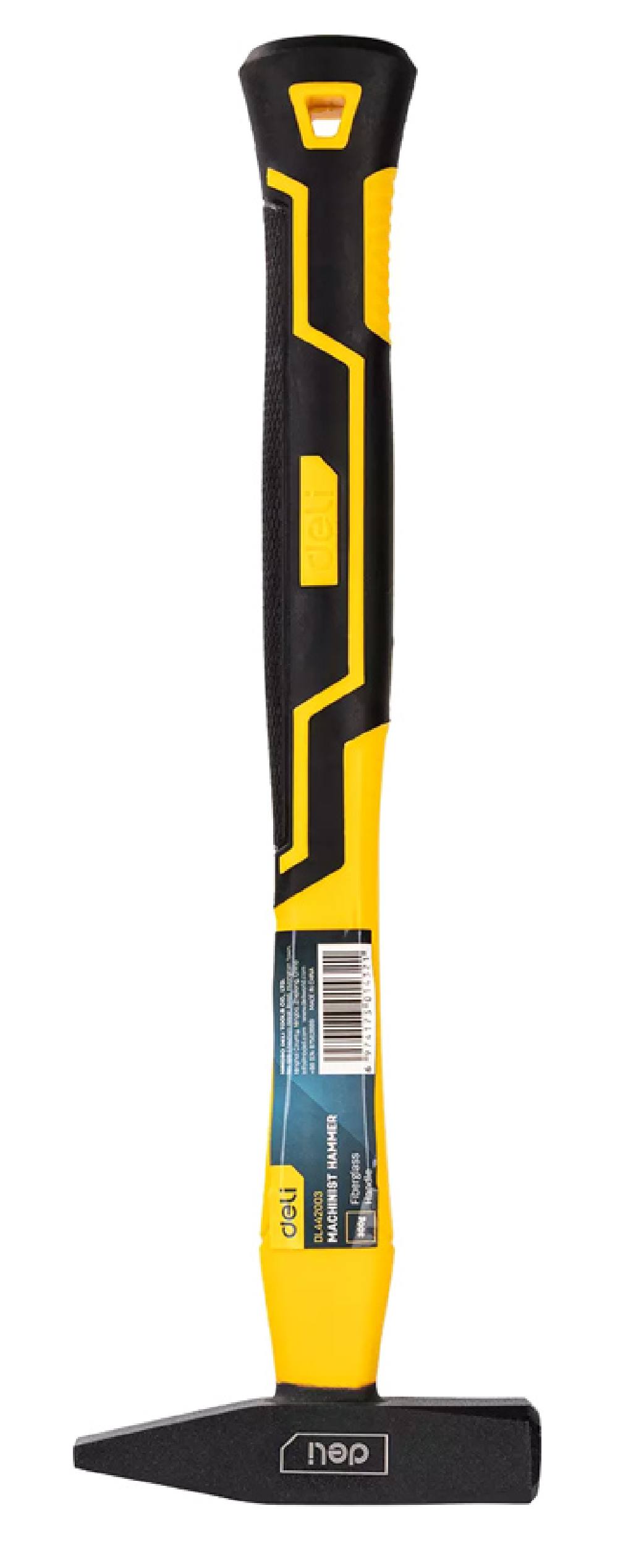 DELI σφυρί DL442003 με αντιολισθητική λαβή Fiberglass, 300gr