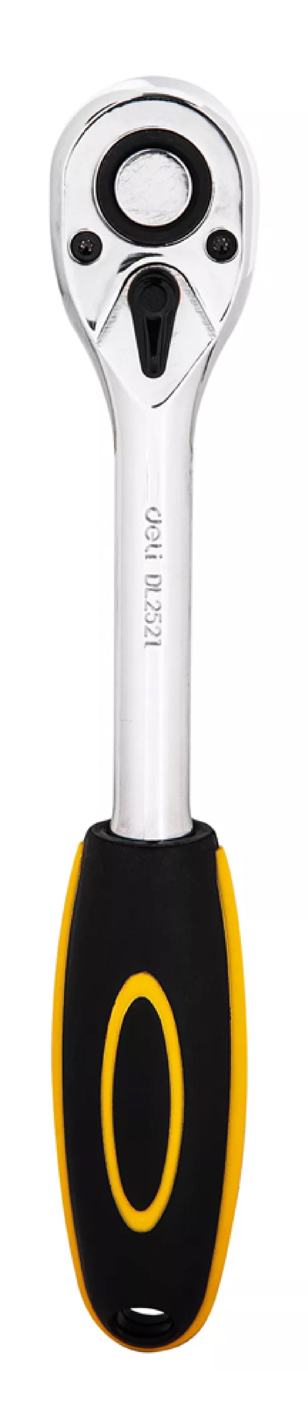 DELI σετ καστάνια DL2521, 45 δόντια, 1/2", Cr-V, 254mm