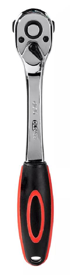 DELI σετ καστάνια DL2422, 3/8", 72 δόντια, Cr-V, 200mm