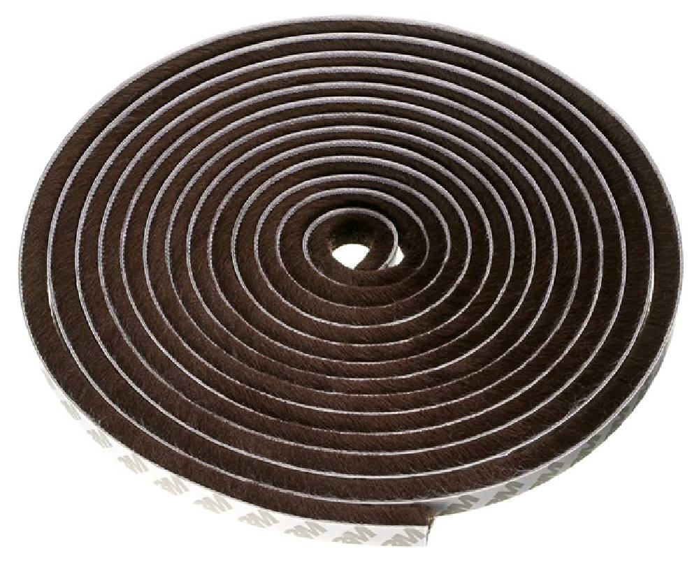 Αυτοκόλλητη μονωτική ταινία HUH-0086 για παράθυρα, 7x6mm, 5m, καφέ