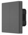 SONOFF smart διακόπτης M5-2C-86, διπλός, WiFi, γκρι