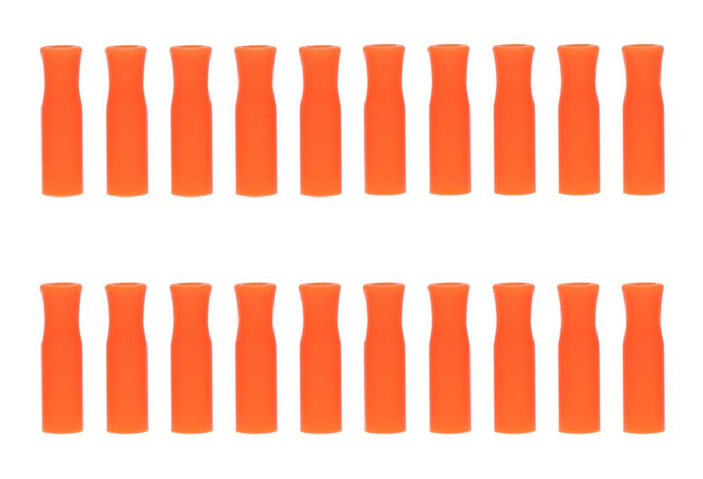 POWERTECH στόμιο σιλικόνης για μεταλλικά καλαμάκια CLN-0046, 20τμχ