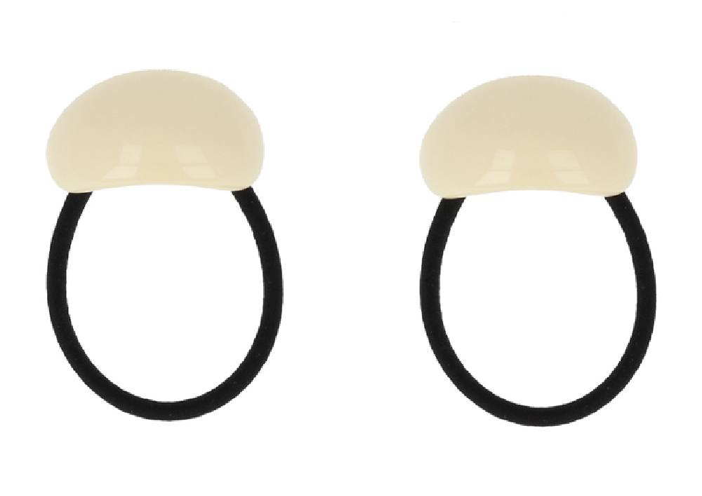 ROXXANI λαστιχάκια μαλλιών HUH-0010 με διακοσμητικό στοιχείο, 2τμχ