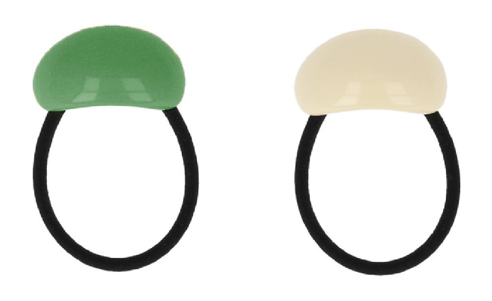 ROXXANI λαστιχάκια μαλλιών HUH-0011 με διακοσμητικό στοιχείο, 2τμχ