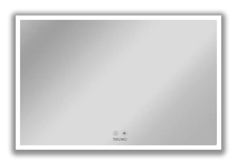 BRUNO καθρέπτης μπάνιου LED BRN-0099, ορθογώνιος, 24W, 60x80cm, IP67